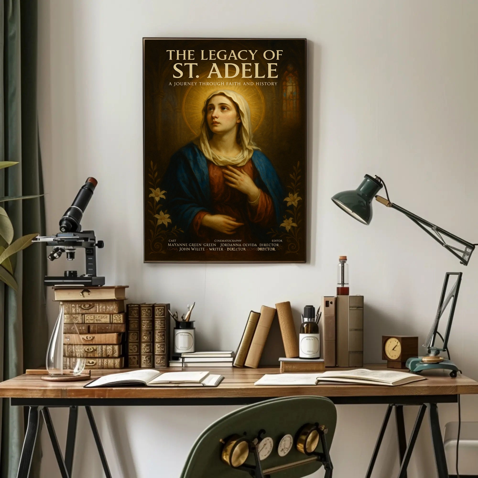 The Legacy of St. Adele Poster PosterGoat