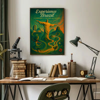 Experience Brazil A Symphony of Culture and Nature Poster