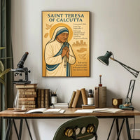 Saint Teresa of Calcutta Charity Legacy Cultural or Heritage Poster