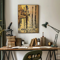 Venise et le Lido Poster PosterGoat