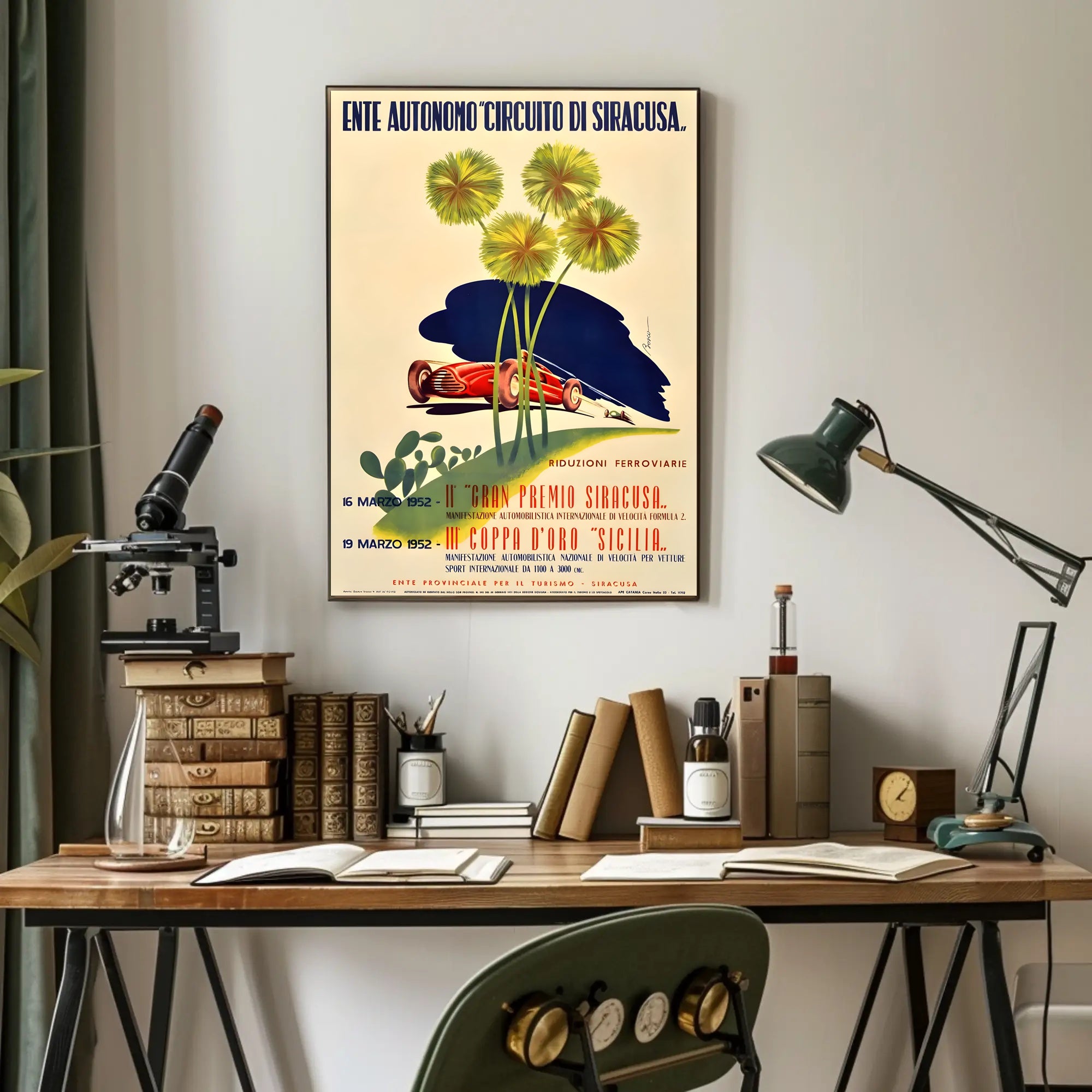 Gran Premio Siracusa 1952 Poster