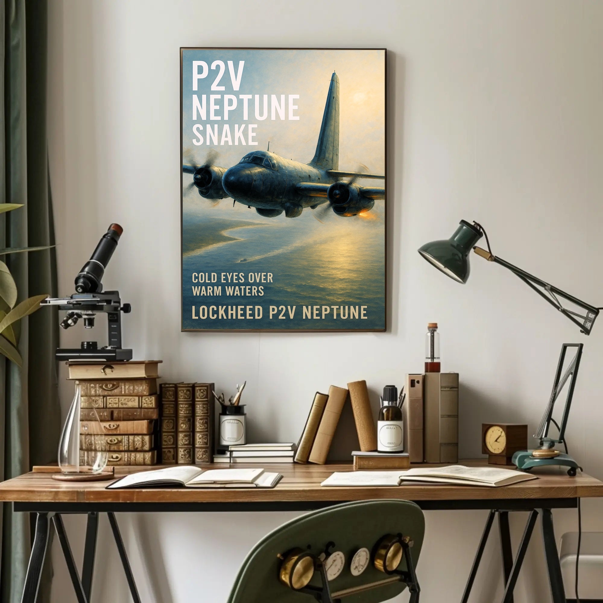 Cold Eyes Over Warm Waters Poster PosterGoat