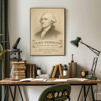 George Washington 1st President Poster