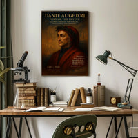 Dante Alighieri Poet of the Divine Poster