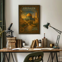 Jerusalem Harmony of History Poster