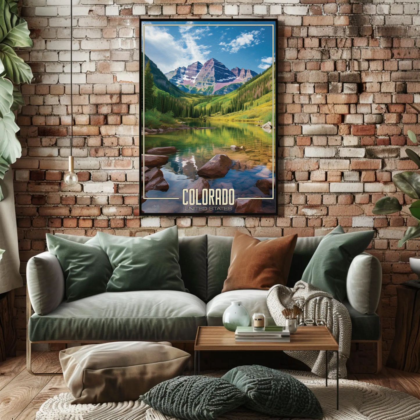 Colorado Vintage Poster