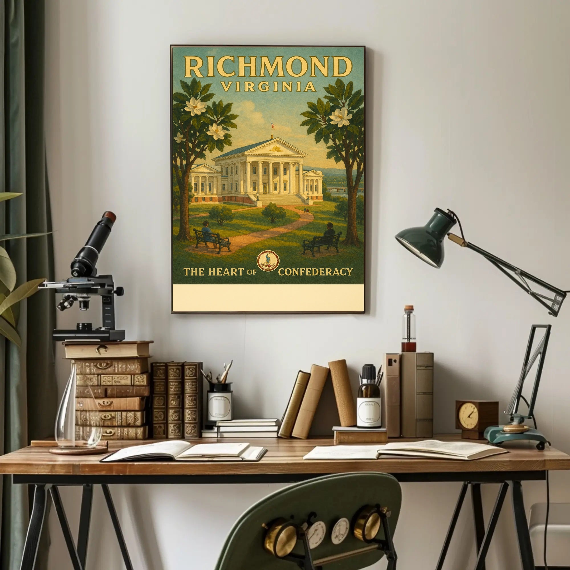 Richmond, Virginia: The Heart of the Confederacy Poster