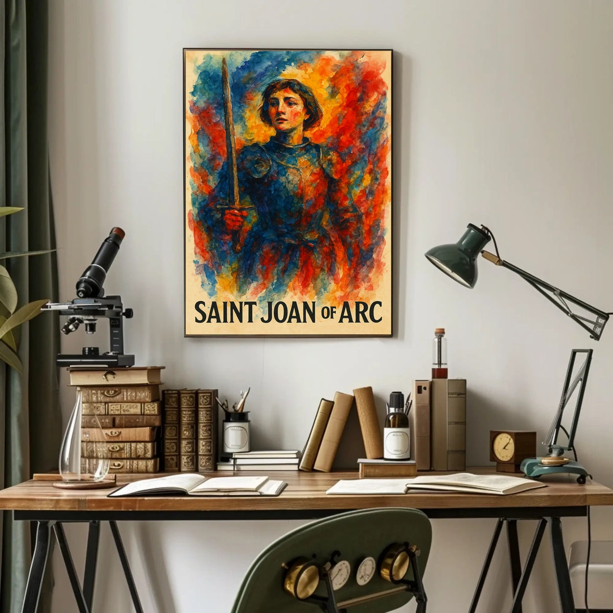 Saint Joan Of Arc Poster