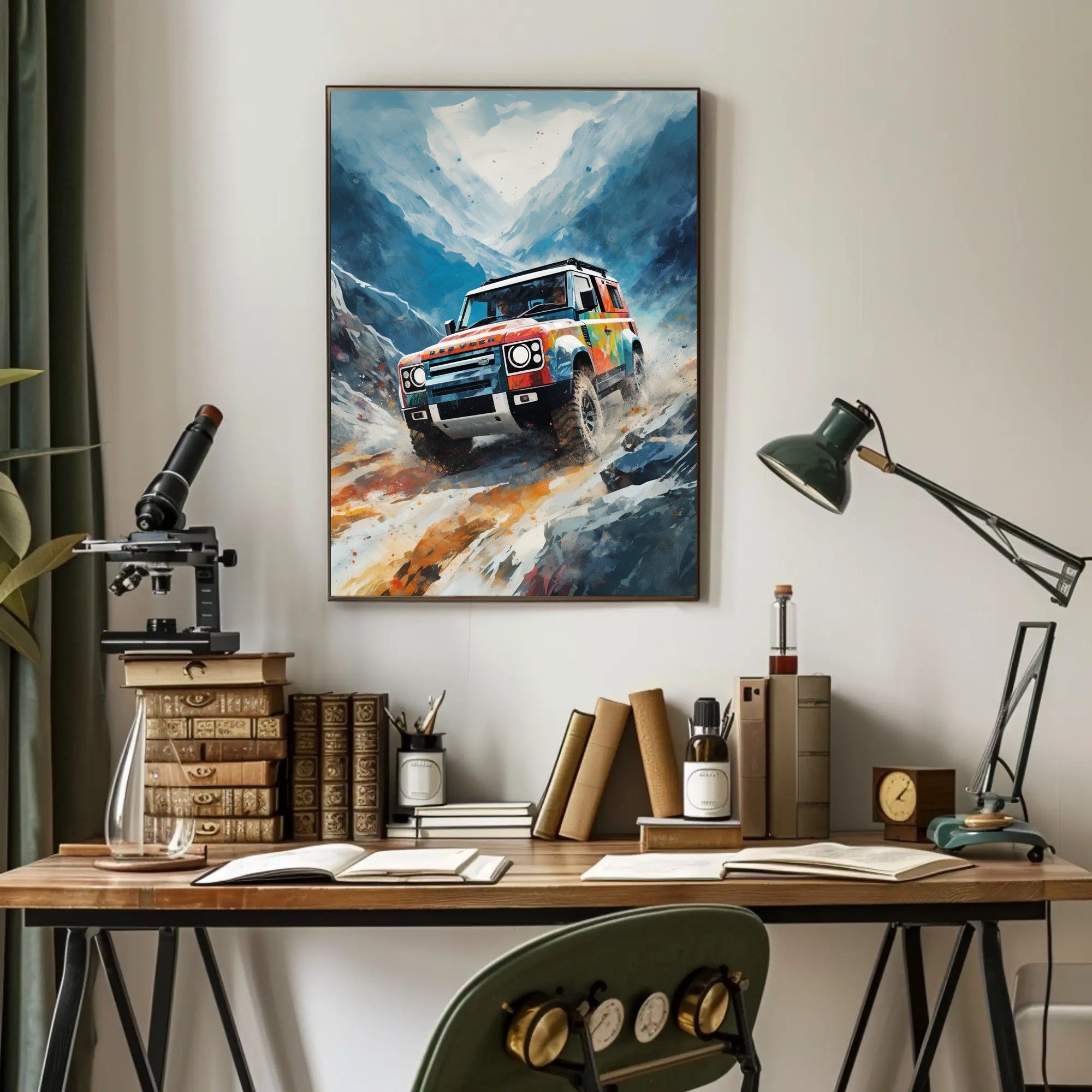 Adventurous Off-Road Journey Poster PosterGoat