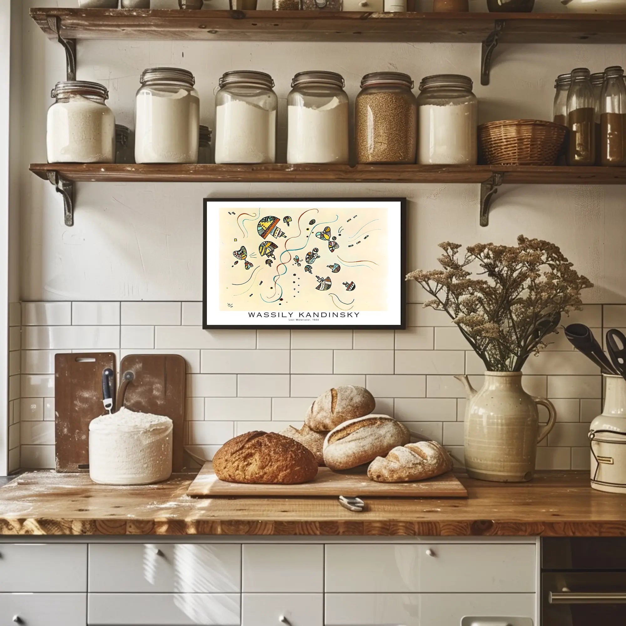 Wassily Kandinsky Last Watercolor Poster