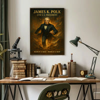 James K. Polk 11th President Poster