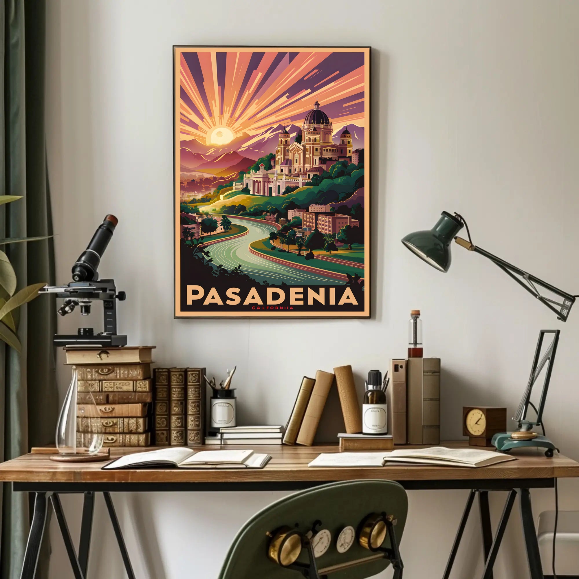 Pasadena Sunrise Poster