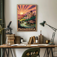 Pasadena Sunrise Poster