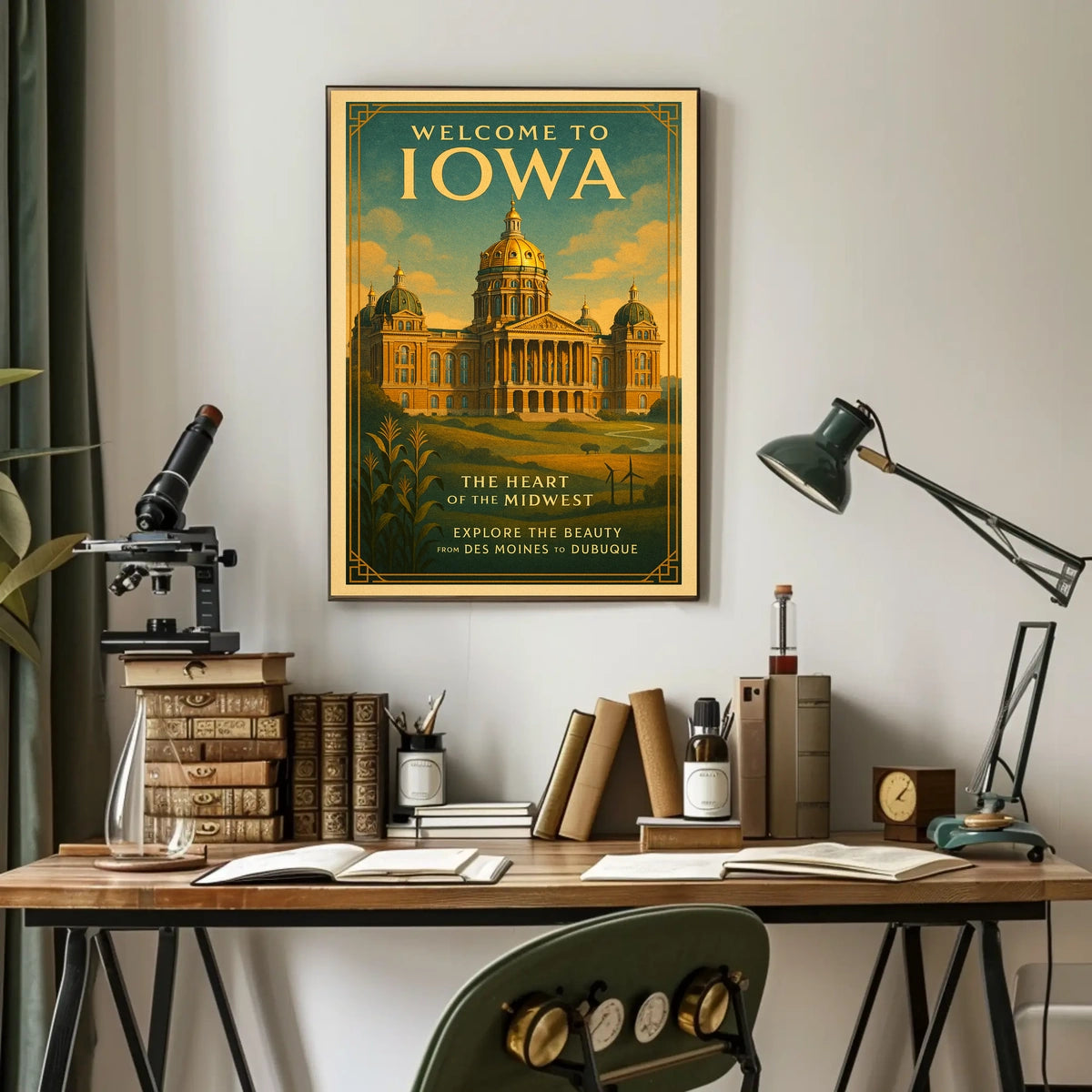 Welcome to Iowa Poster