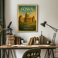 Welcome to Iowa Poster