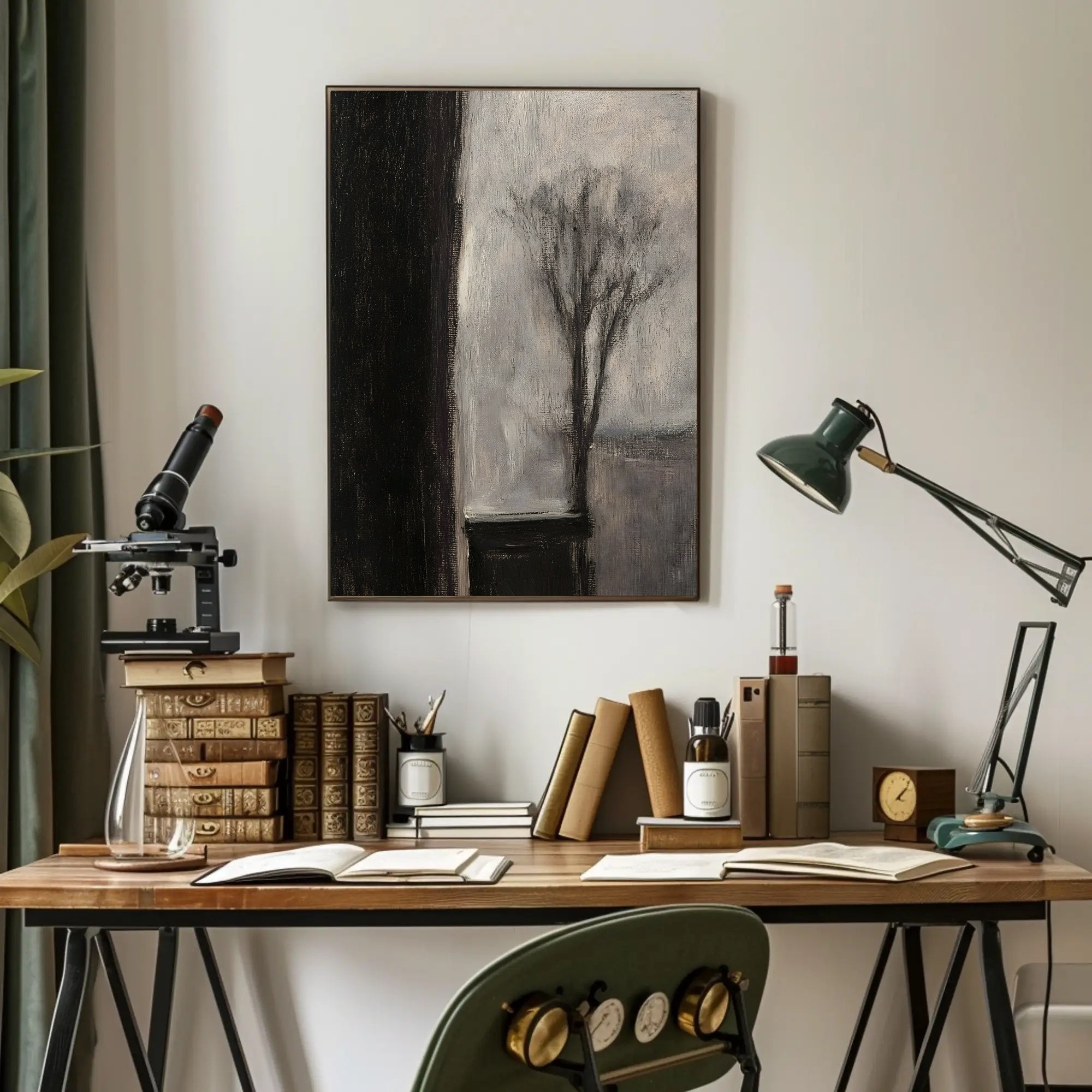 Abstract Dreamscape Modern Artistic Poster Print PosterGoat