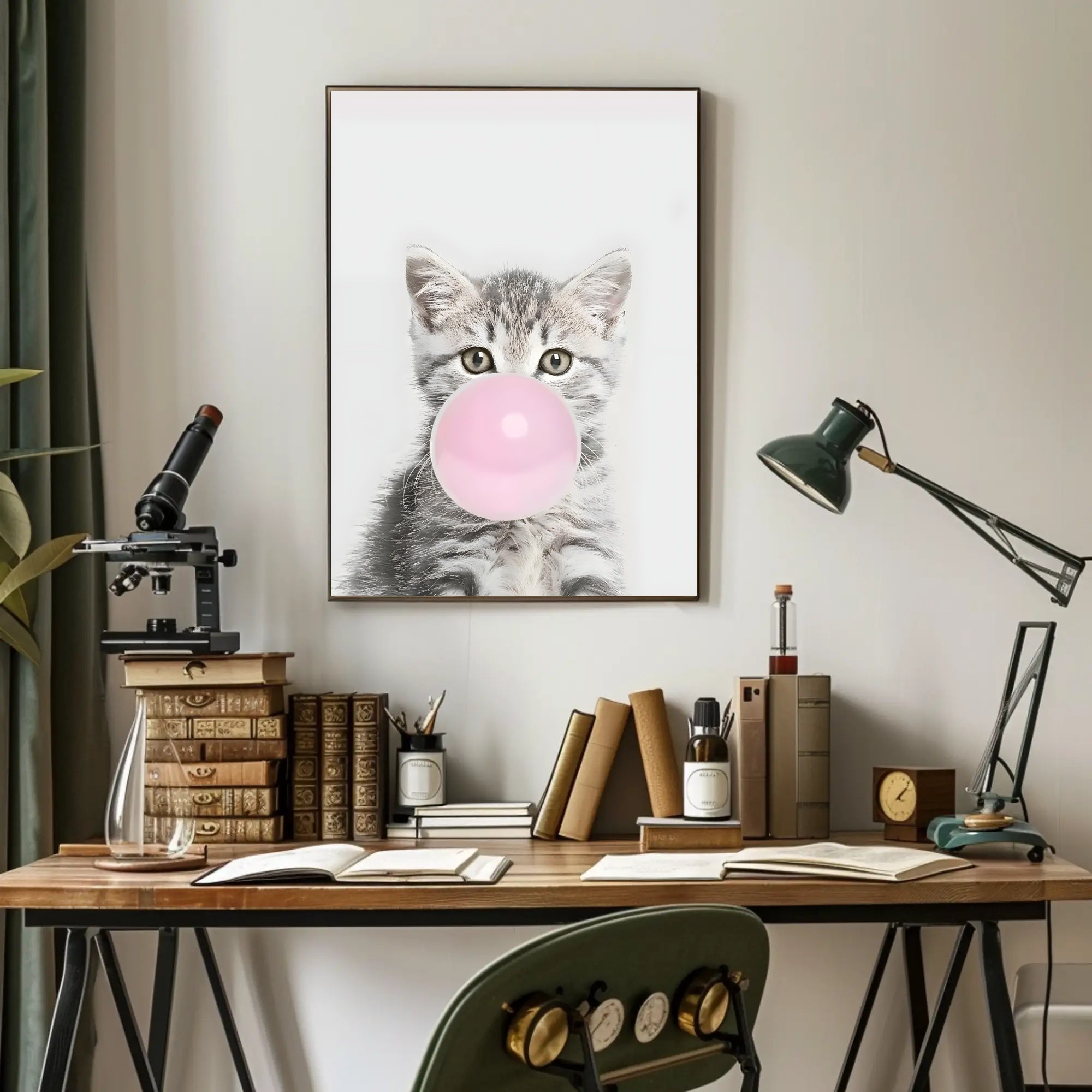 Bubblegum Kitten Poster