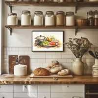 Culinary Still Life Poster
