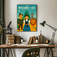 The Wizard of Oz Adventure in a Fantasy or Mythology Poster PosterGoat