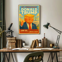 Donald Trump Vision of Prosperity Poster