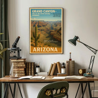 Discover Arizona - Land of the Grand Canyon Poster