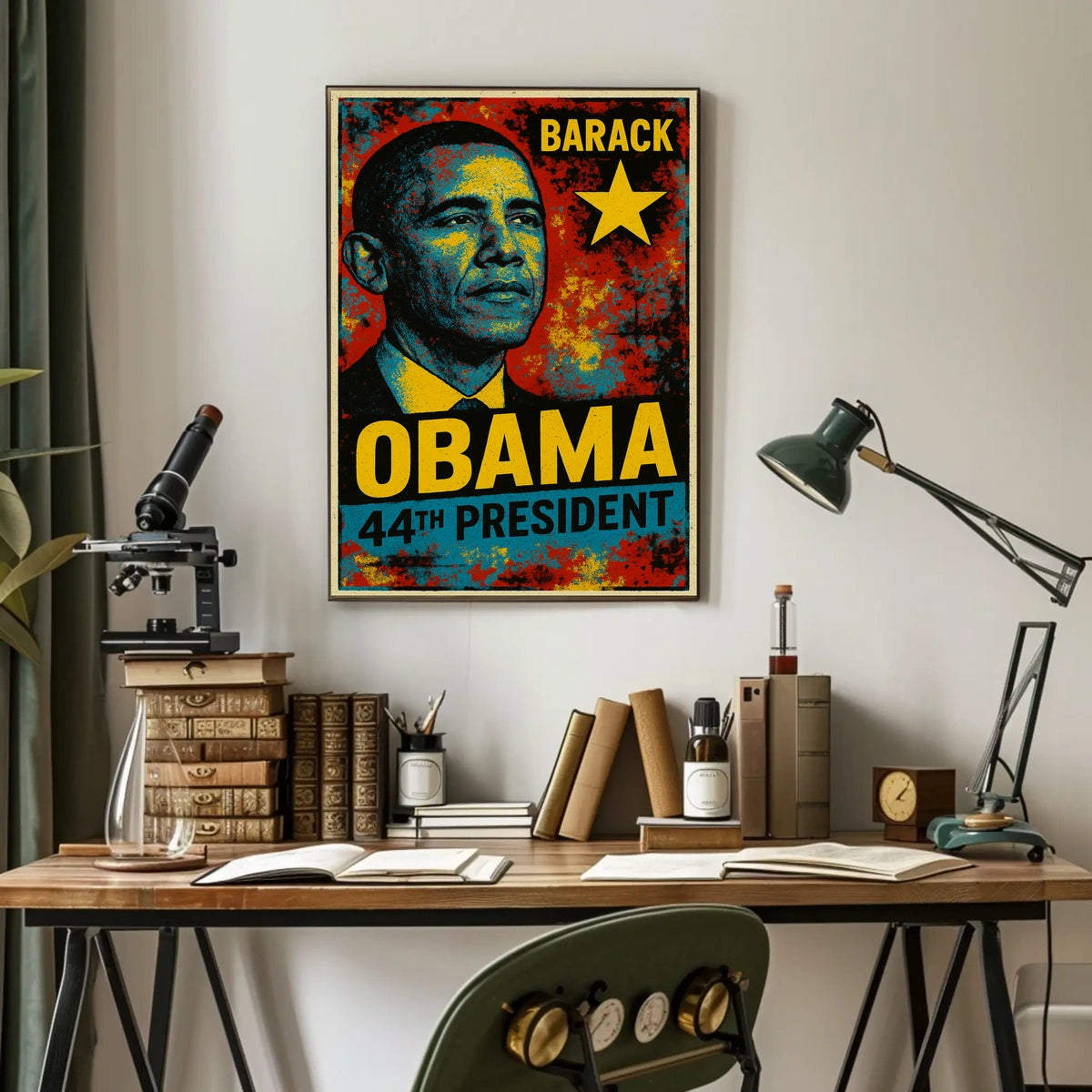 Barack Obama 44th President of the United States Graffiti Pop Art Poster