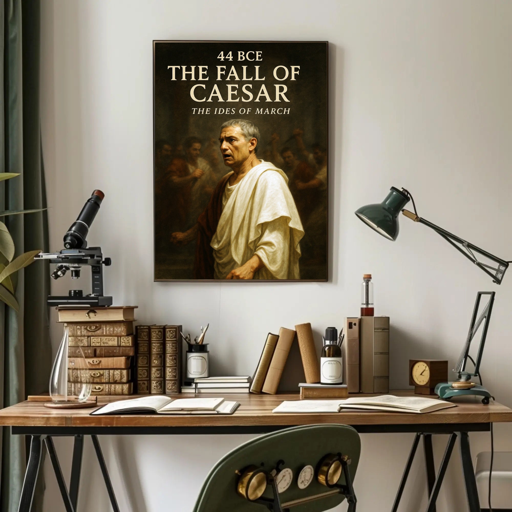 The Fall of Caesar Poster PosterGoat