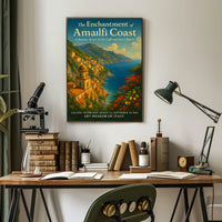 The Enchantment of Amalfi Coast Scenic Poster