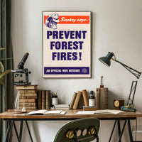 Prevent Forest Fires Poster PosterGoat