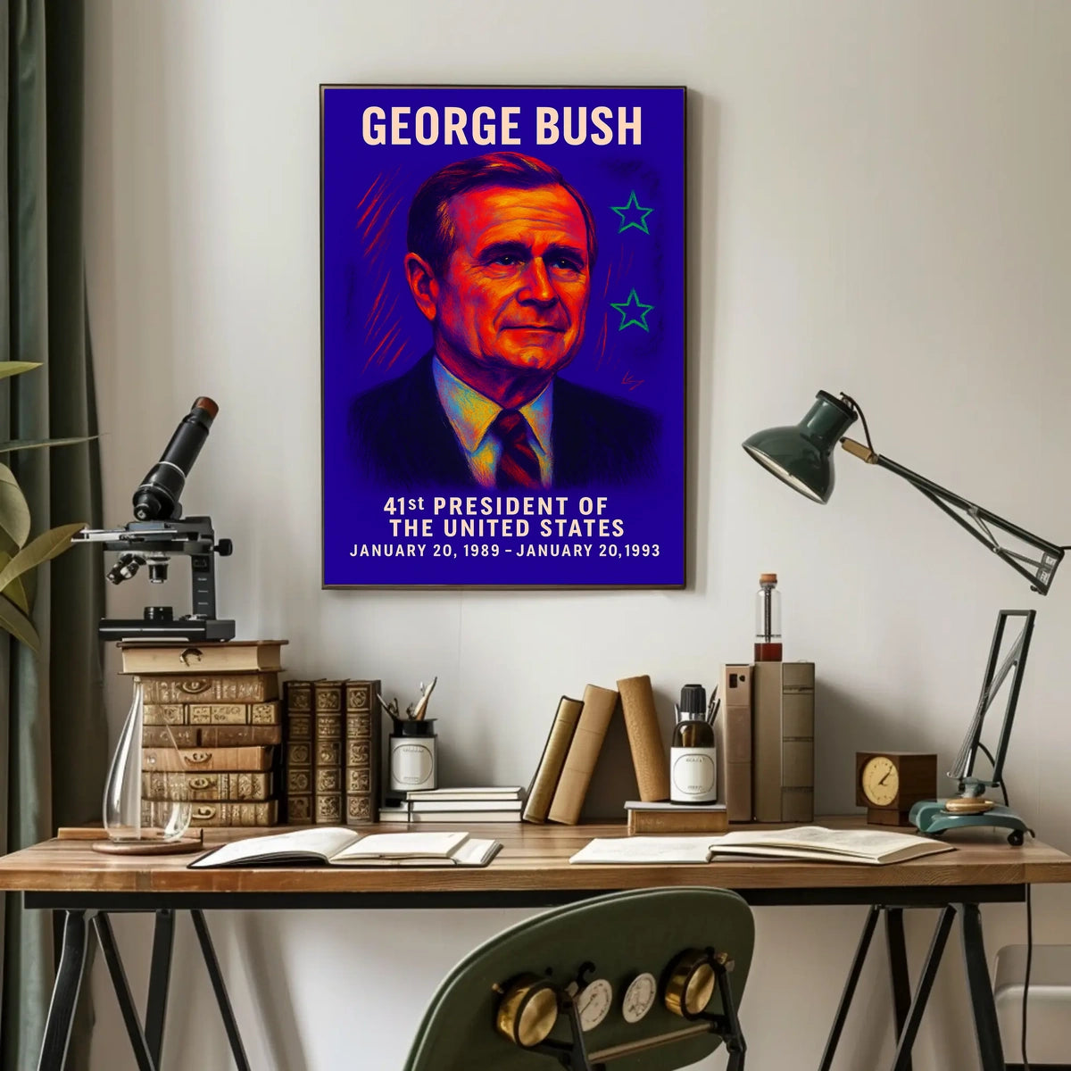 George Bush 41st President Poster
