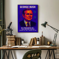 George Bush 41st President Poster