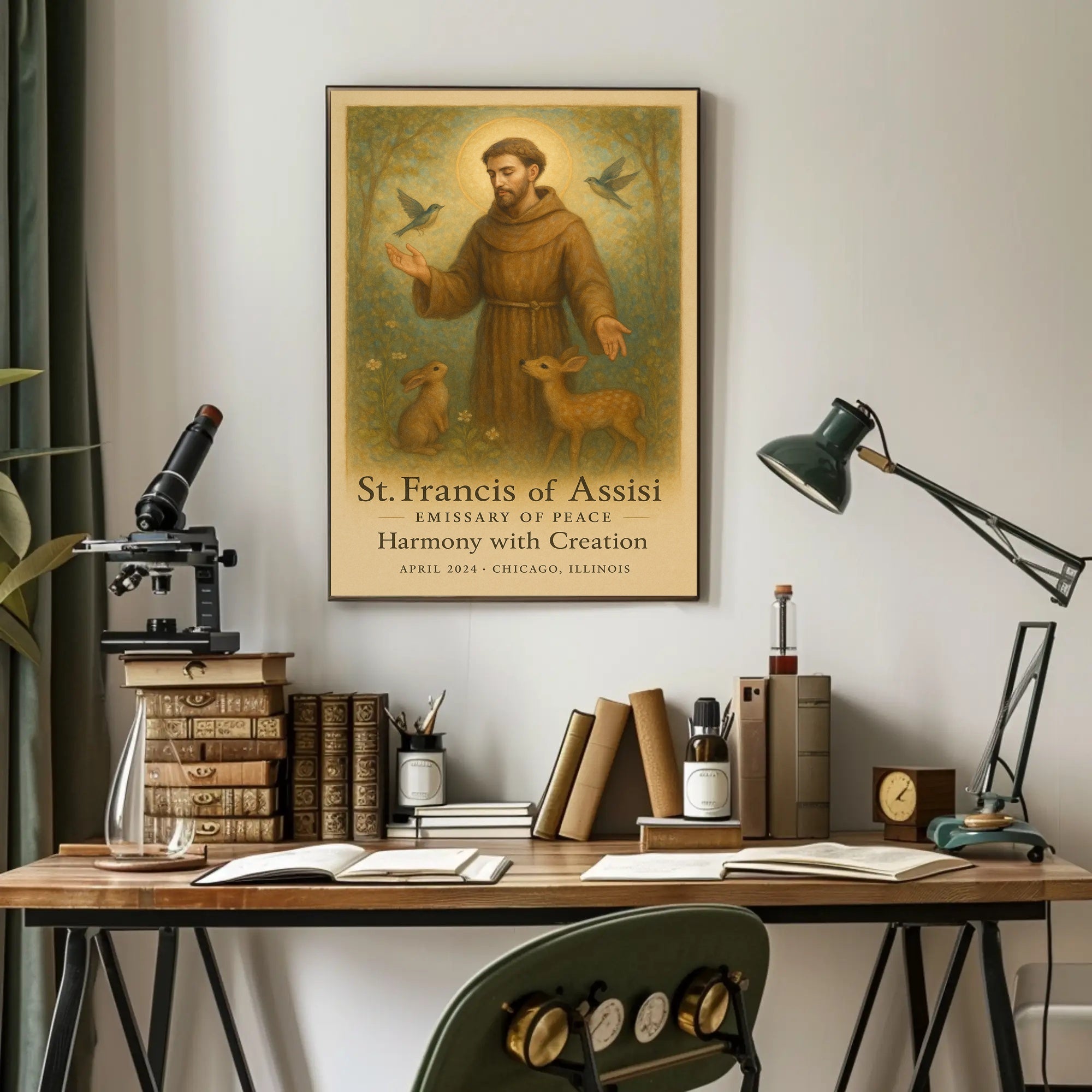 St. Francis of Assisi: Emissary of Peace Poster