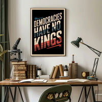 Empowering Political Poster with Patriotic Design and Bold Statement