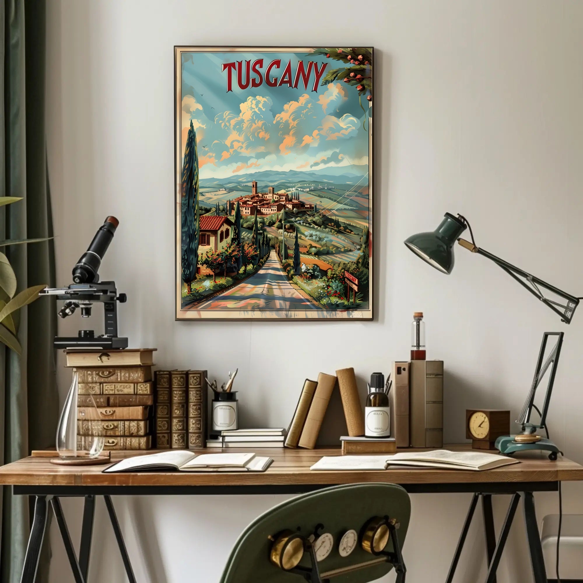 Enchanting Tuscany Poster