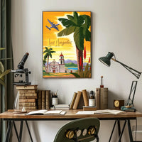 Vintage Los Angeles Travel Poster