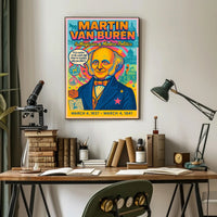 Martin Van Buren The Magician of Modern Politics Poster PosterGoat