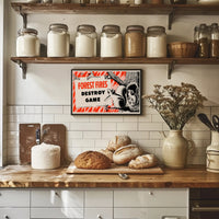 Forest Fire Warning Poster PosterGoat