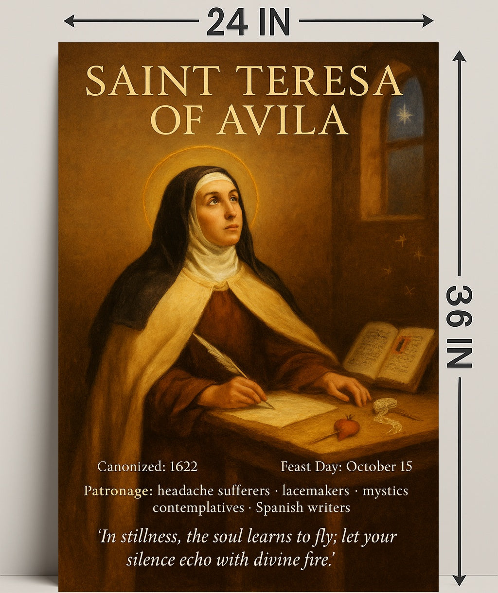 Saint Teresa of Avila Poster PosterGoat