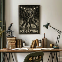 Ice-Skating Romance Poster