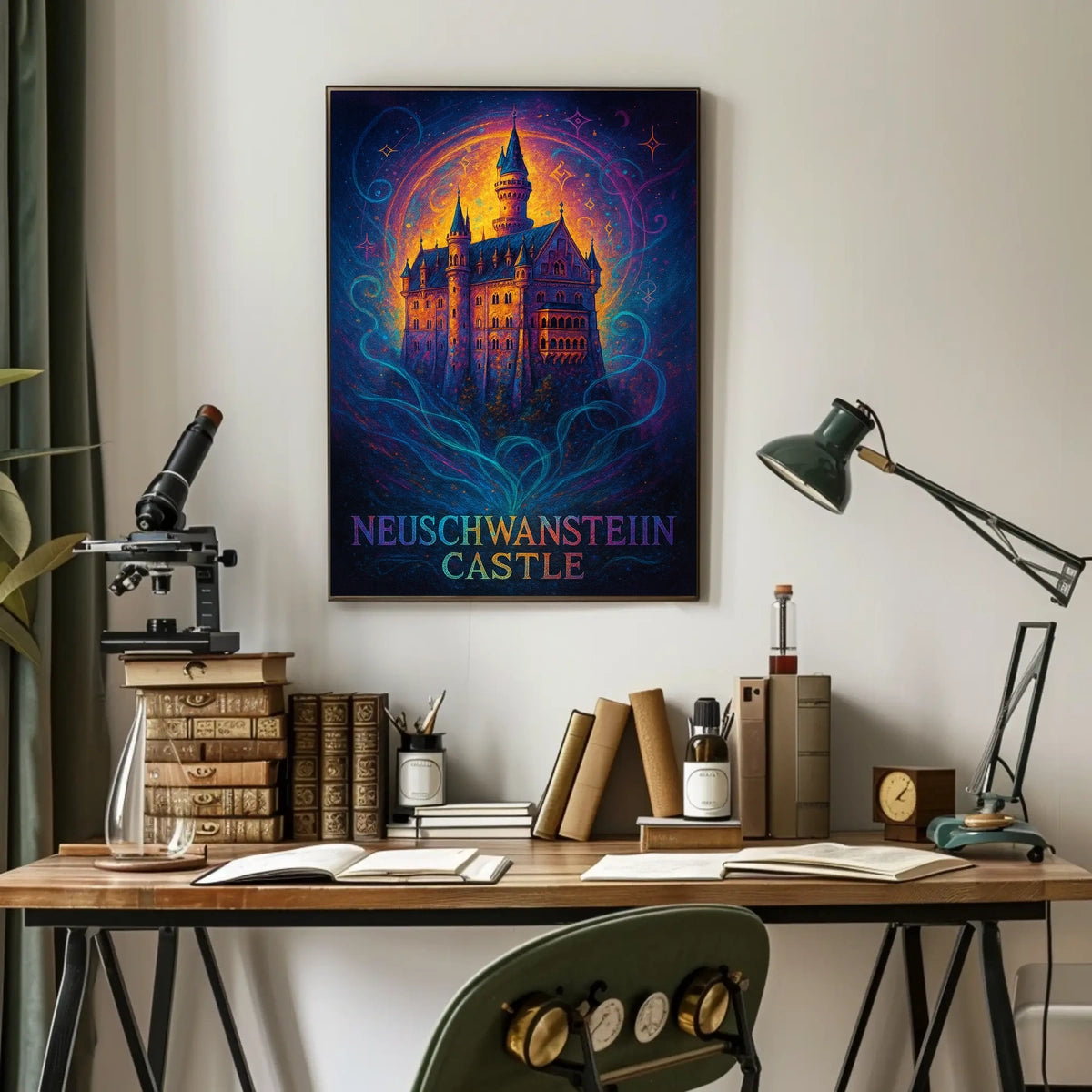 Neuschwanstein Castle Poster