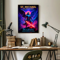 St. Michael the Archangel Poster PosterGoat