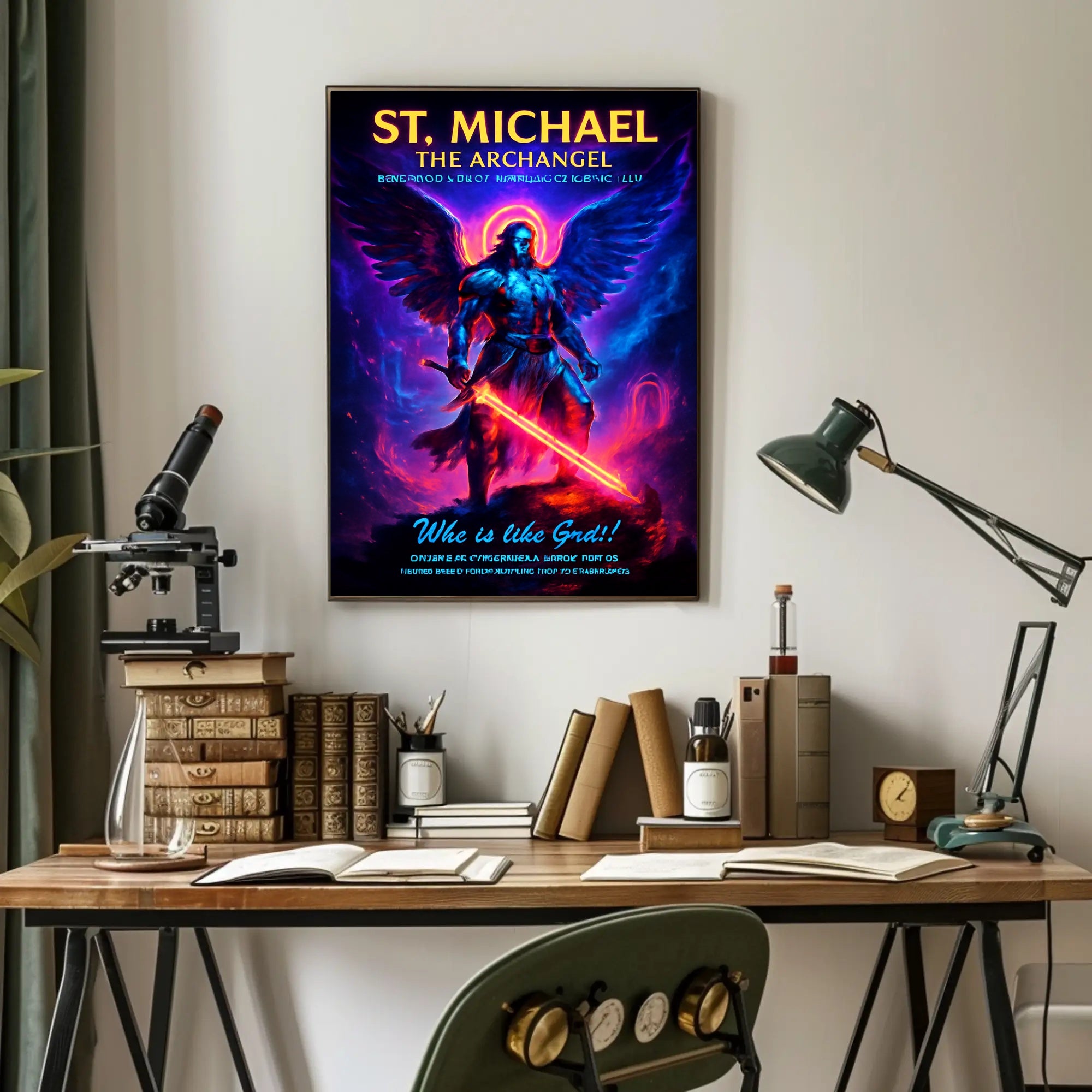 St. Michael the Archangel Poster PosterGoat