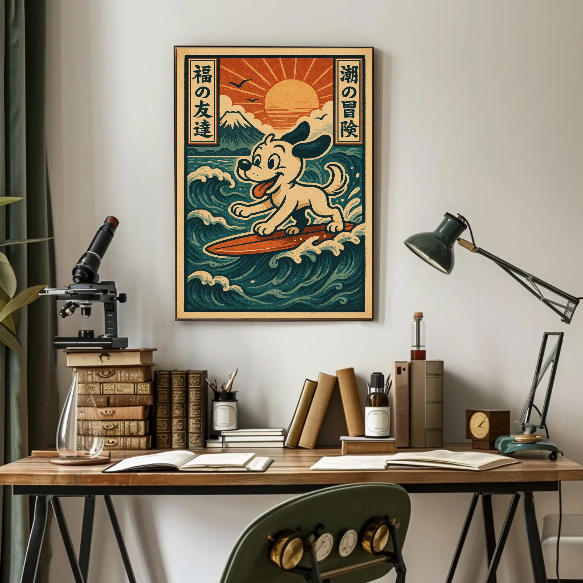Surfing Adventure Poster PosterGoat