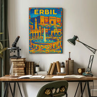 Erbil A Cosmopolitan Iraqi City Poster
