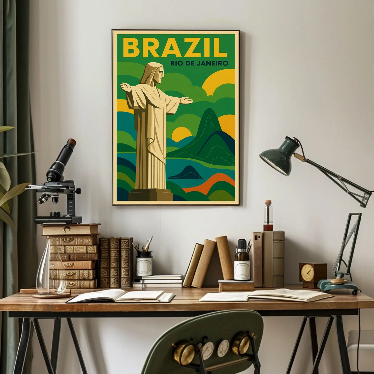 Brazil Travel Poster
