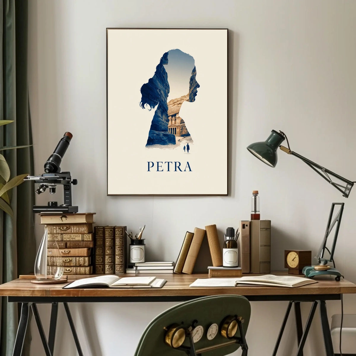 Petra A Journey Through Time Poster