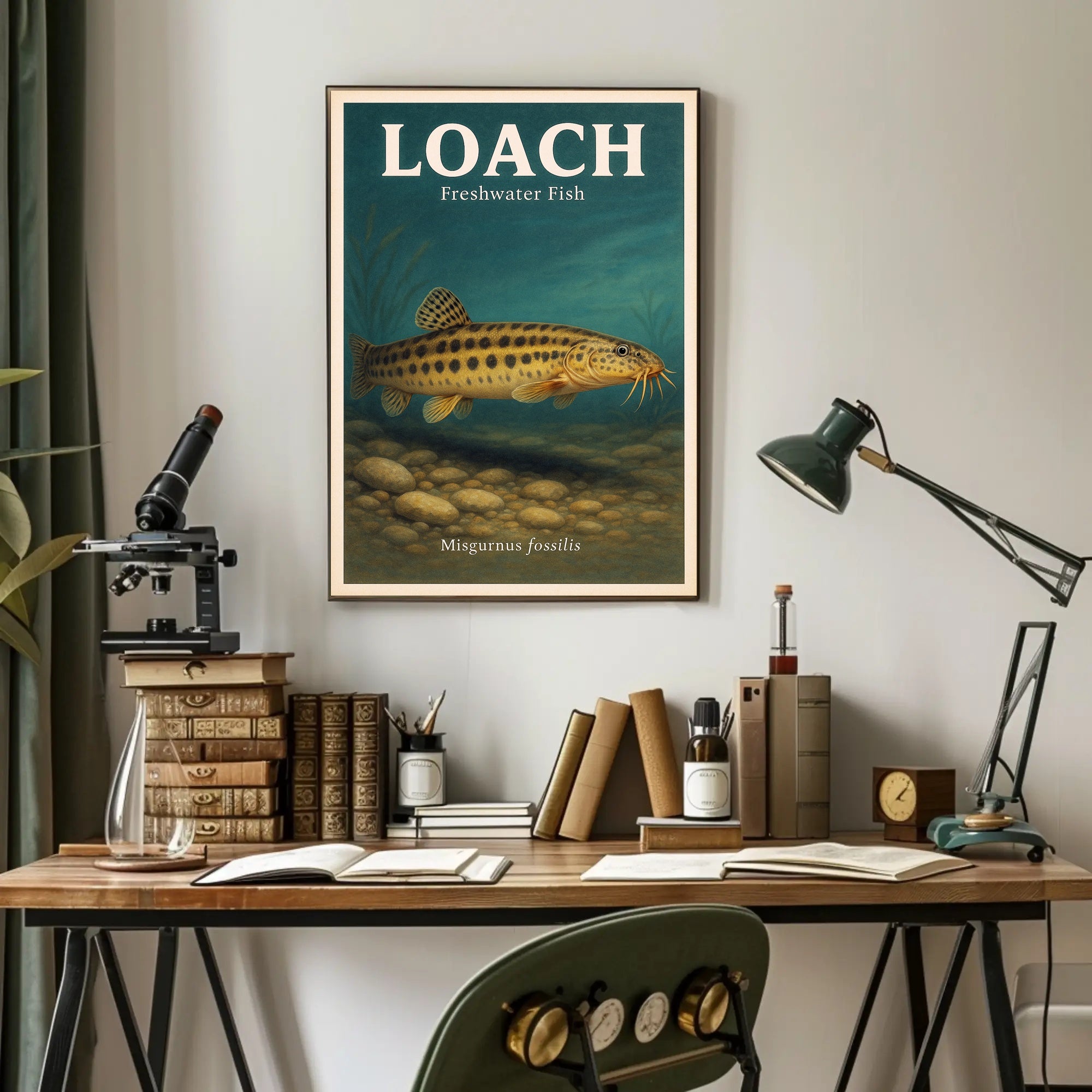 Loach Freshwater Fish Poster PosterGoat