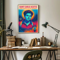 Saint Carlo Acutis Cyber Apostle Of Poster