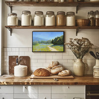 Serene Summer Landscape Poster