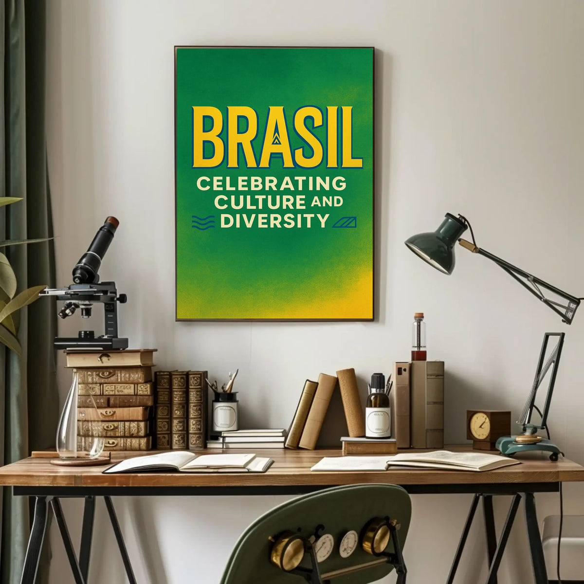 Celebrating Culture and Diversity in Brasil Poster